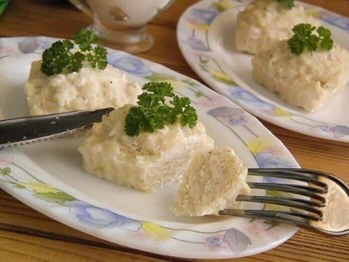 Omlet od jaja na pari uključen je u prehranu za pankreatitis